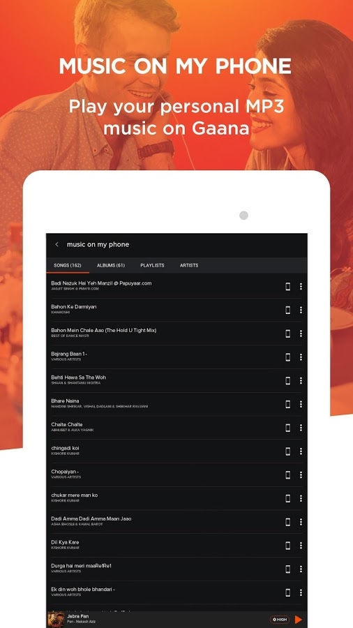 Gaana: Bollywood & Hindi Songs