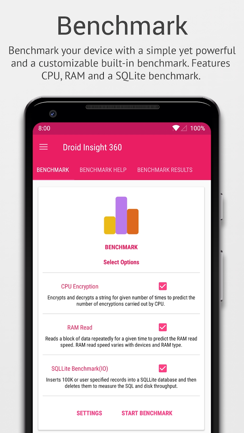 Droid Insight 360: File & App Manager, Device Info
