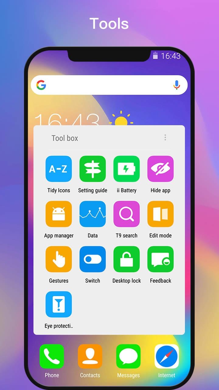 ii Launcher for Phone X & Phone 8