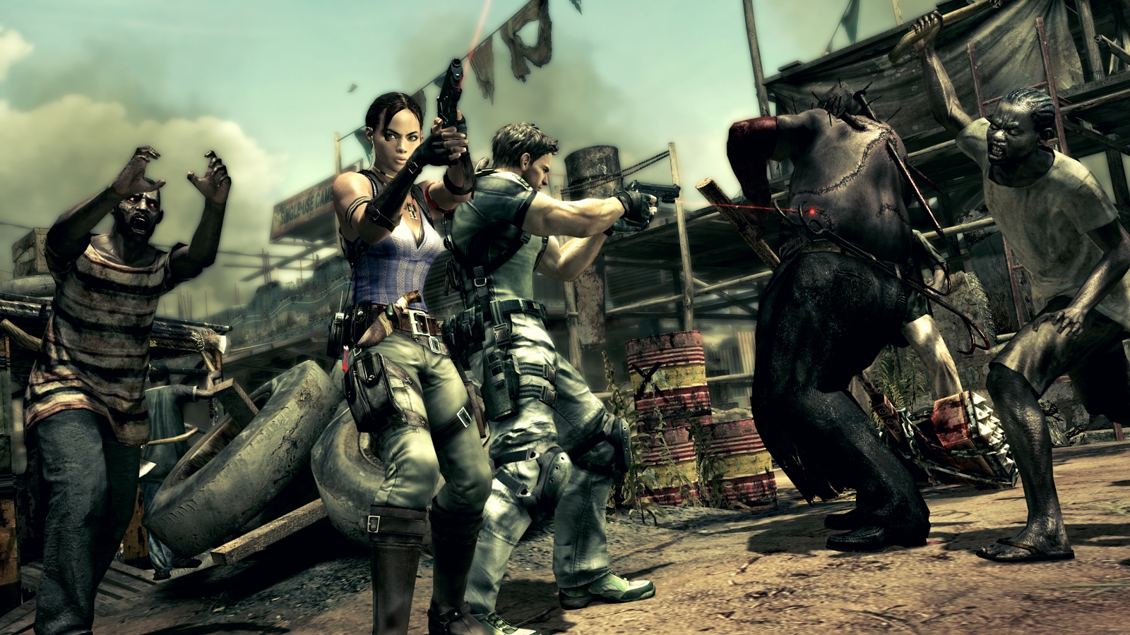 Download Resident evil 5 Any android phone.100% work. 