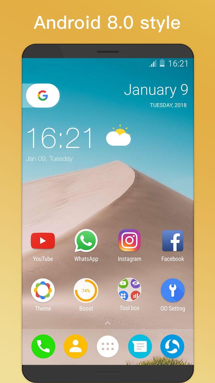 OO Launcher 🏆 for Android O 8.0 Oreo™ Launcher