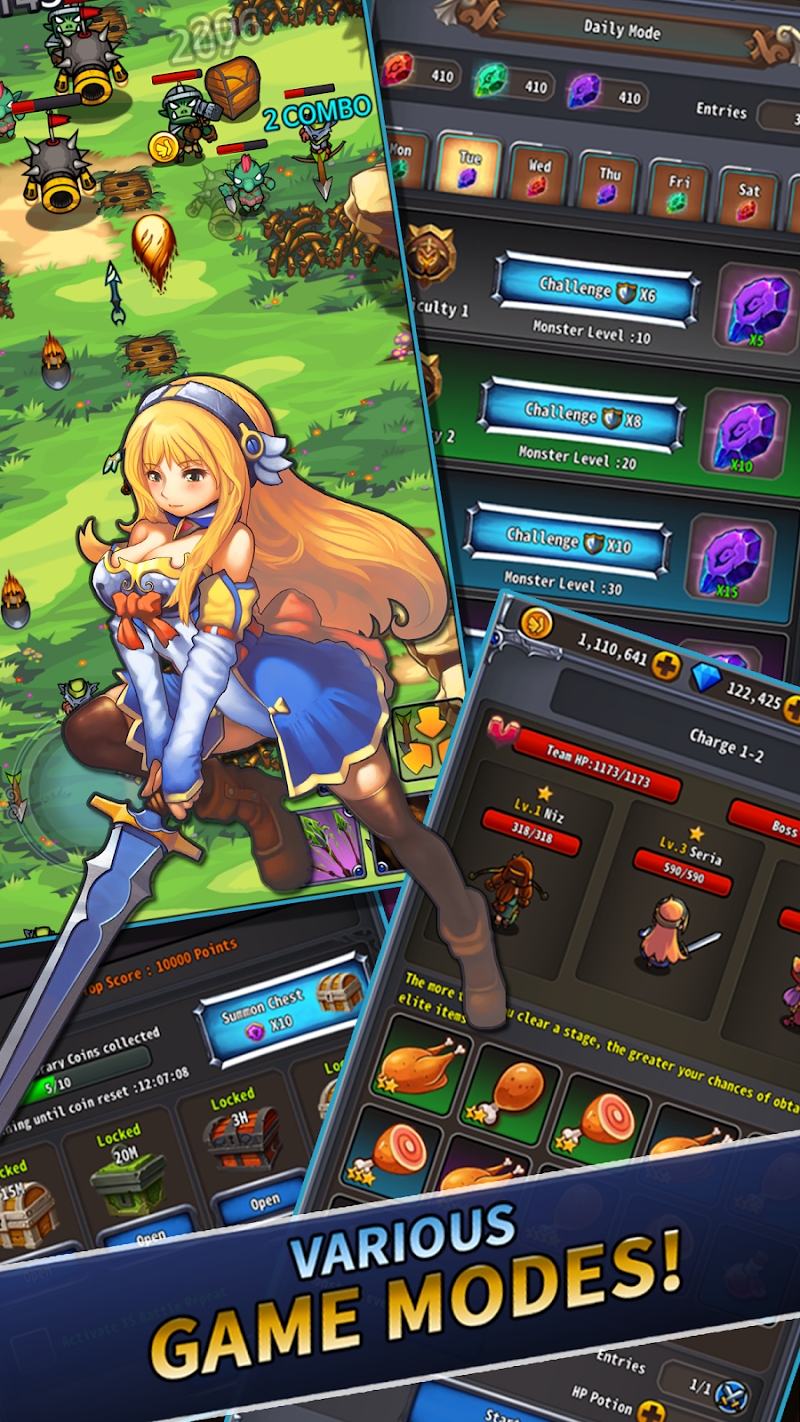 Wonder Knights : Retro Shooter RPG