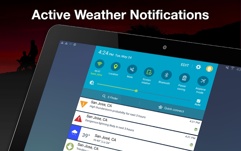 Weather by WeatherBug: Real Time Forecast & Alerts