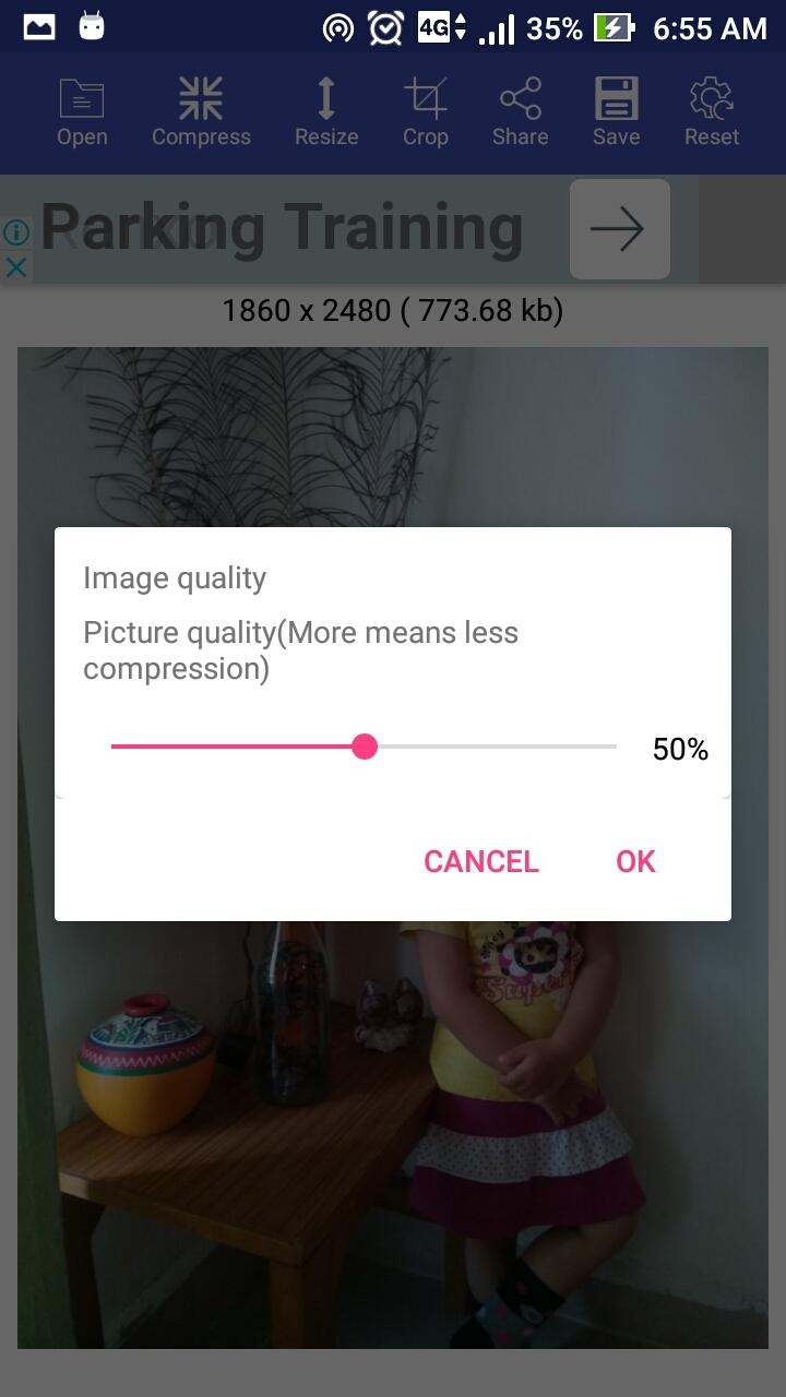 Image Resizer - compress images in kb and mb.
