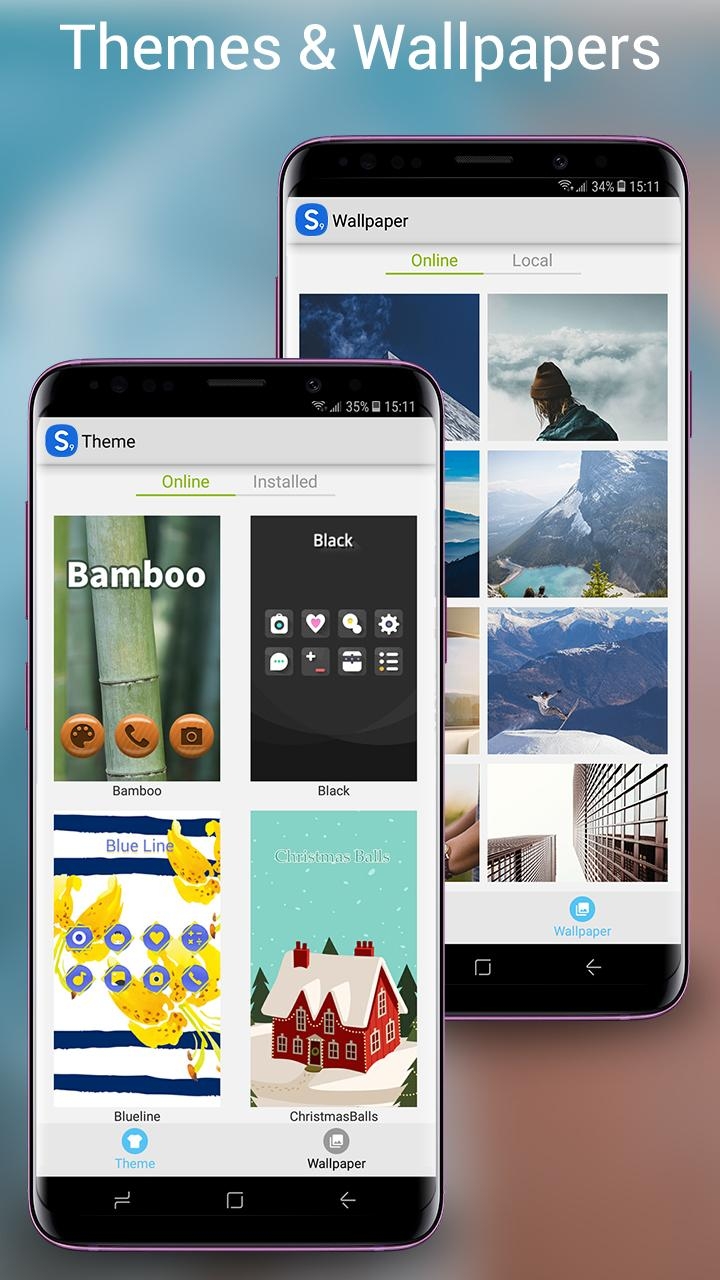 S Launcher - Galaxy S9 Launcher, S9/S8 theme, cool