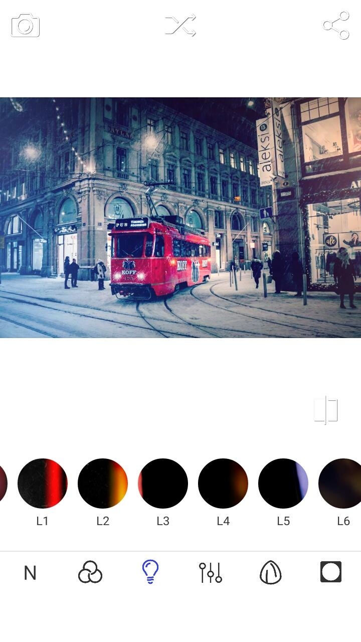 Lomo filter - the feelings of old memories
