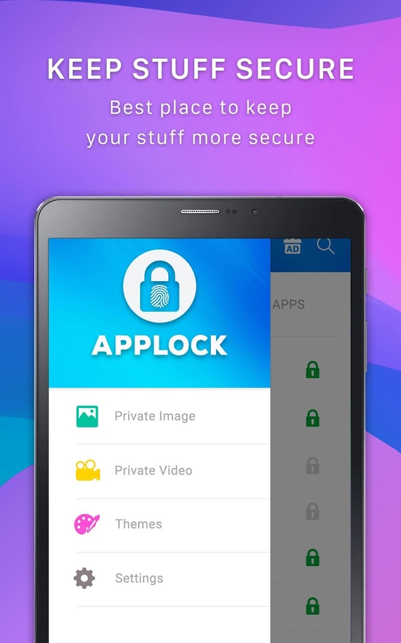 App lock - Fingerprint password Pro (Paid no ads)