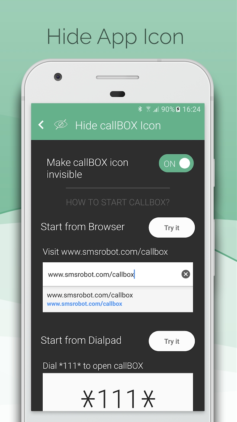 Automatic Call Recorder & Hide App Pro - callBOX