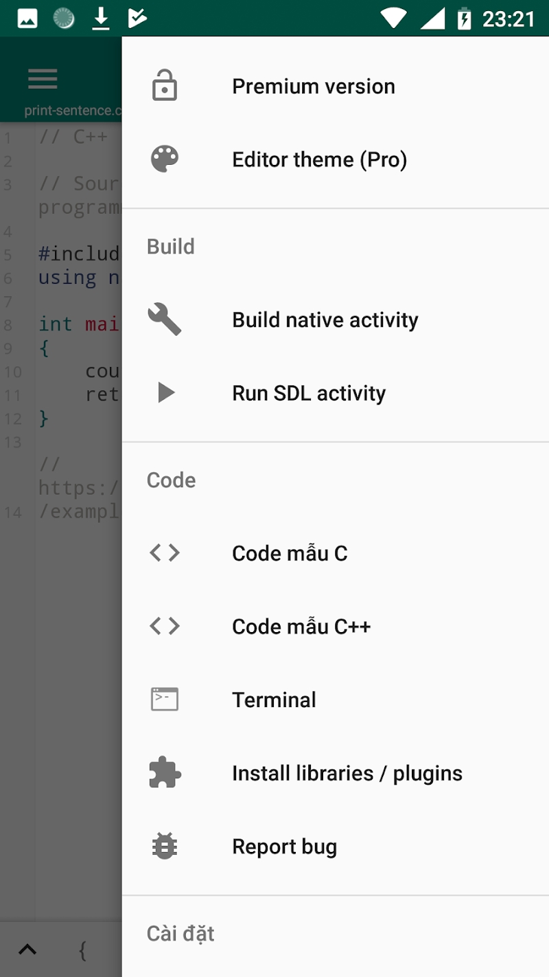 CPP N-IDE - C/C++ Compiler & Programming - Offline