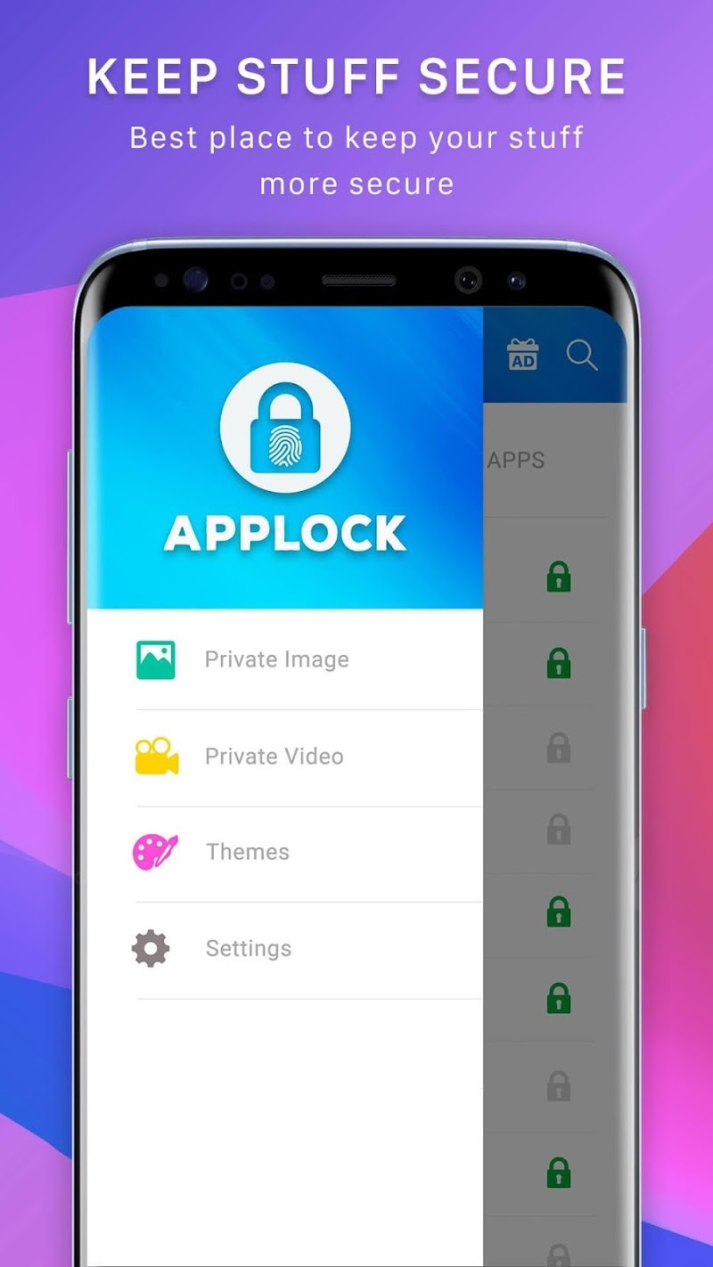 App lock - Fingerprint password Pro (Paid no ads)