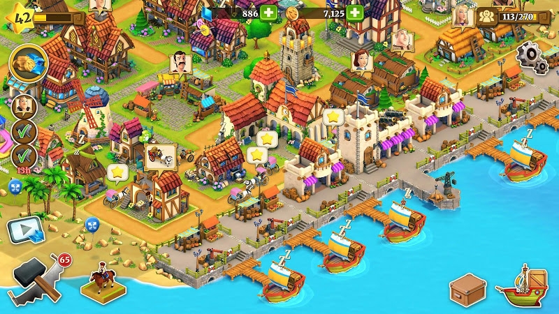 Town Village: Farm, Build, Trade, Harvest City