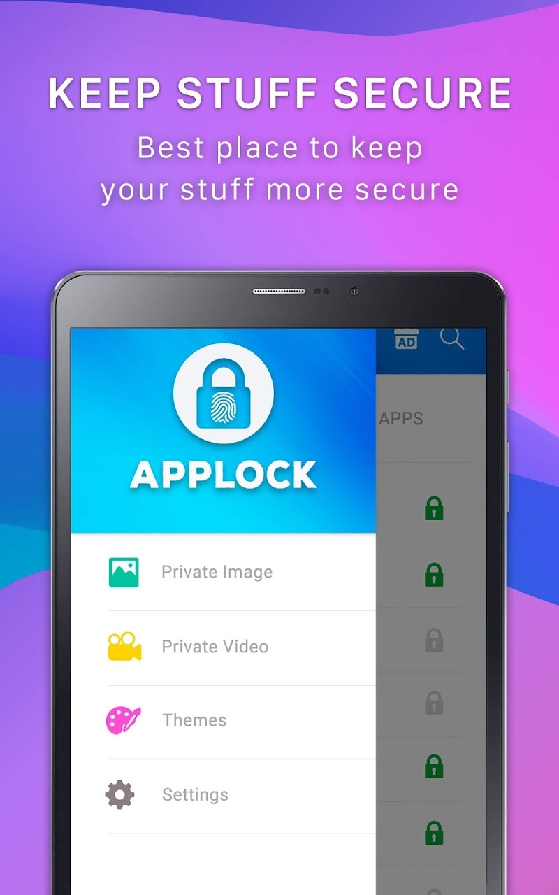 App lock - Fingerprint password Pro (Paid no ads)