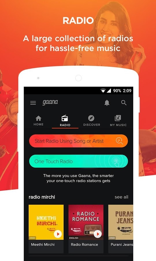 Gaana: Bollywood & Hindi Songs