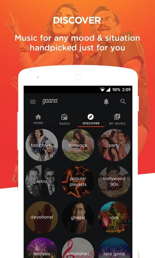 Gaana: Bollywood & Hindi Songs