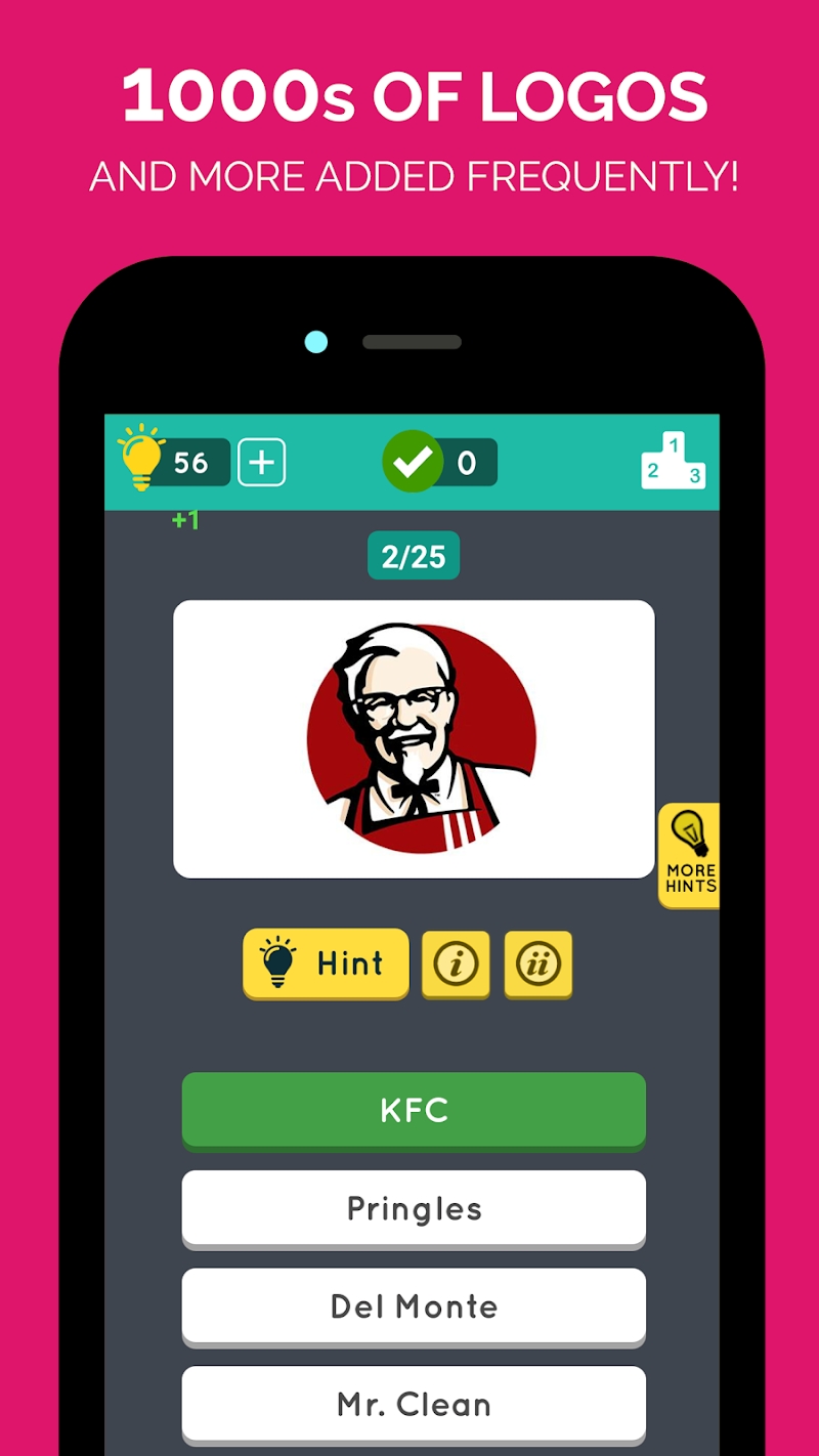 Guess the Logo: Multiple Choice Quiz
