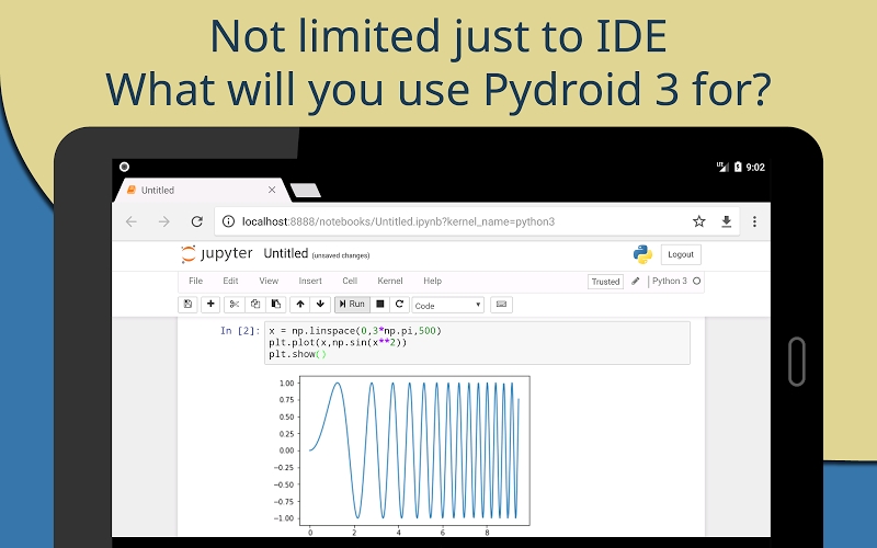 Pydroid 3 - Educational IDE for Python 3