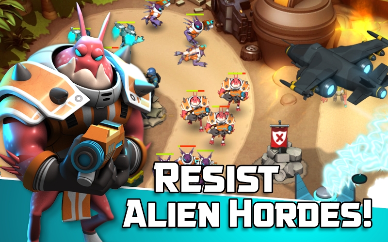 Alien Creeps TD - Epic tower defense