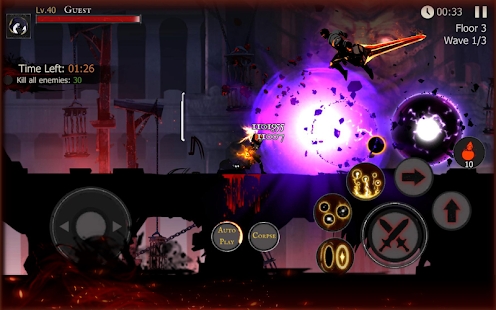 Shadow of Death: Dark Knight - Stickman Fighting Mod