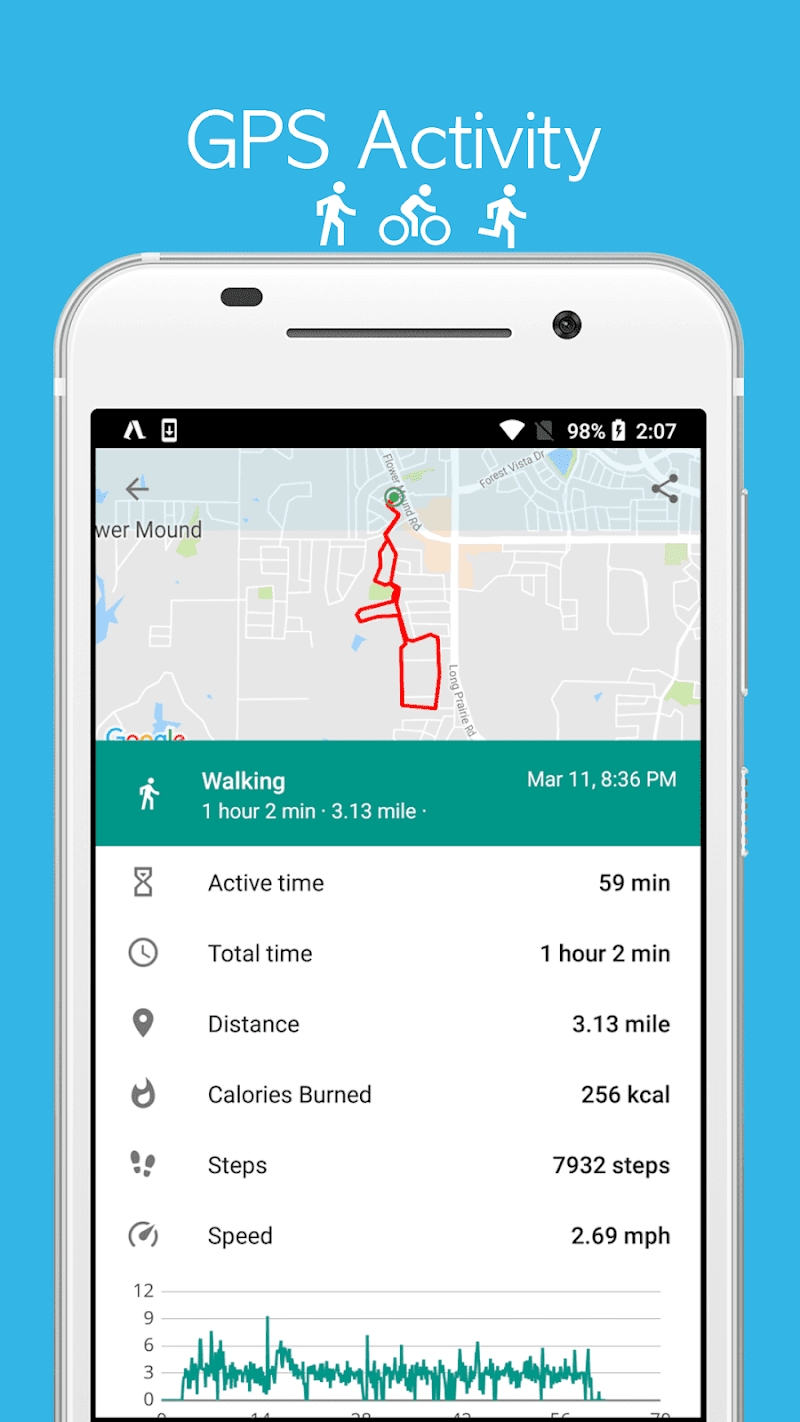 Accupedo-Pro Pedometer - Step Counter