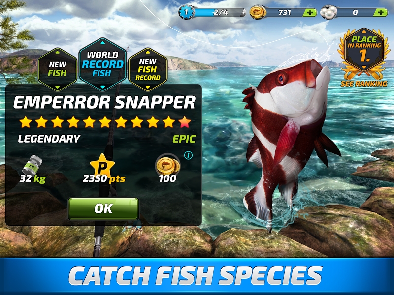 Fishing Clash: Catching Fish Game. Bass Hunting 3D