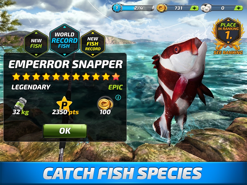 Fishing Clash: Catching Fish Game. Bass Hunting 3D