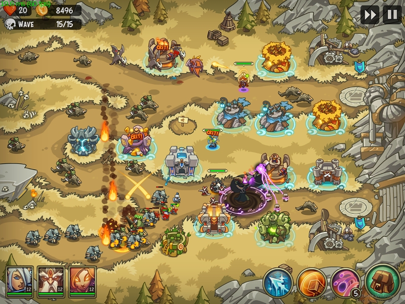 Empire Warriors Premium: Tower Defense Games