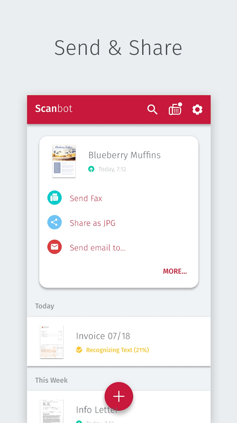 Scanbot - PDF Document Scanner