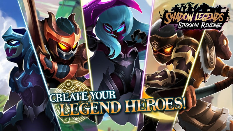 Shadow Legends : Stickman Revenge - Game RPG