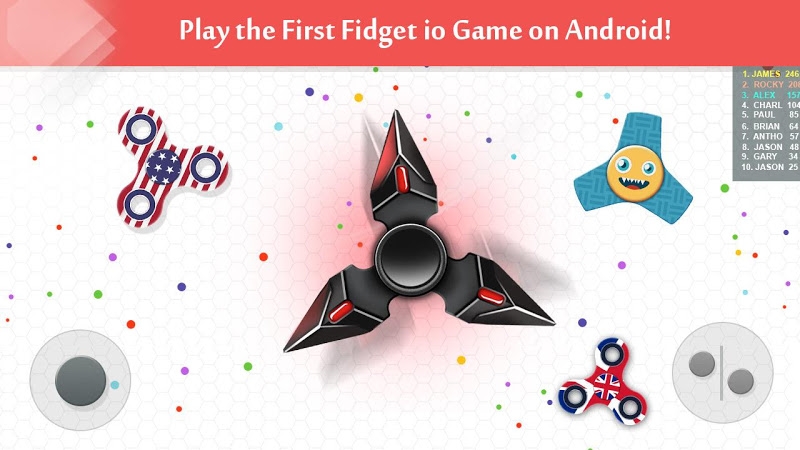 Fidget Spinner .io Game