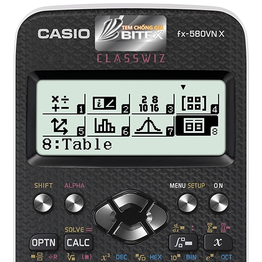Miniräknare Classwiz fx 991ex 570ex 500es Simulator
