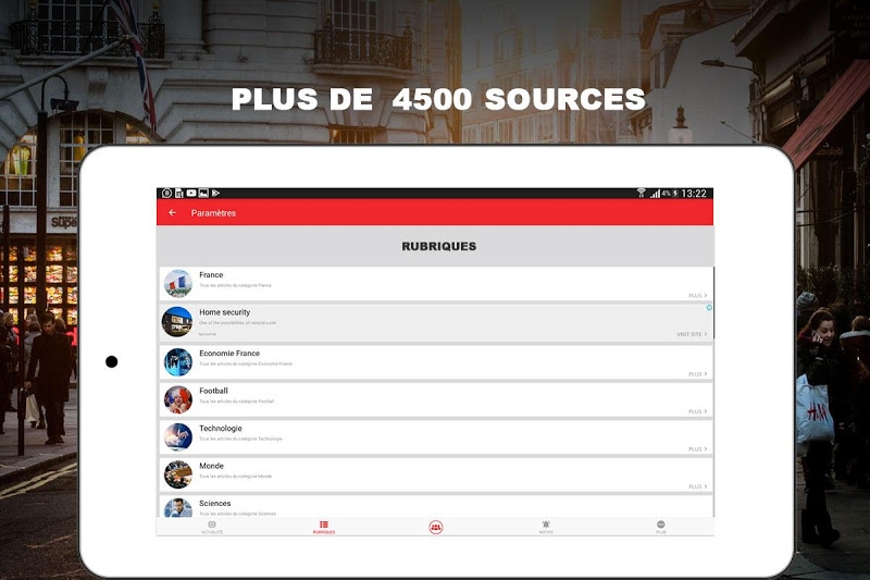 Alertes info: Actualité locale et alerte d'urgence