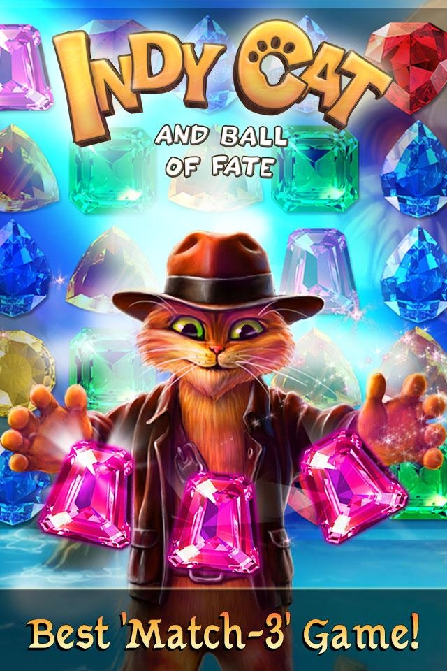 Indy Cat - Match 3 Puzzle Adventure