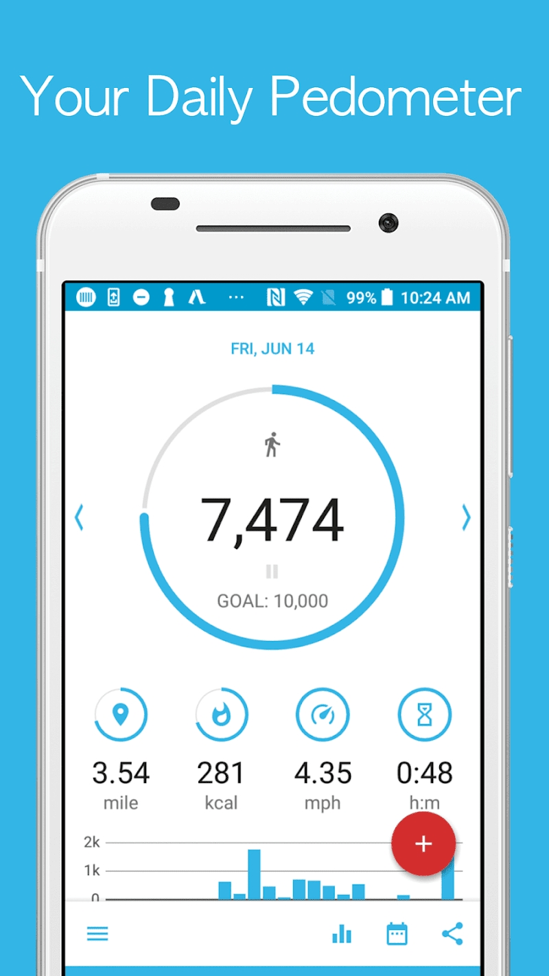 Accupedo-Pro Pedometer - Step Counter