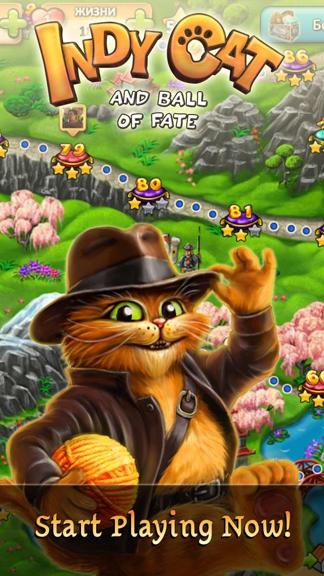 Indy Cat - Match 3 Puzzle Adventure