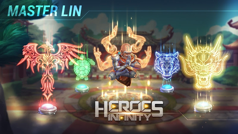 Heroes Infinity: RPG + Strategy + Super Heroes