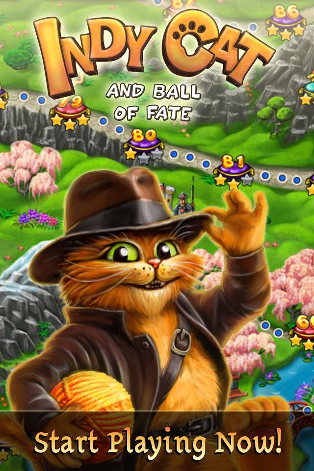 Indy Cat - Match 3 Puzzle Adventure