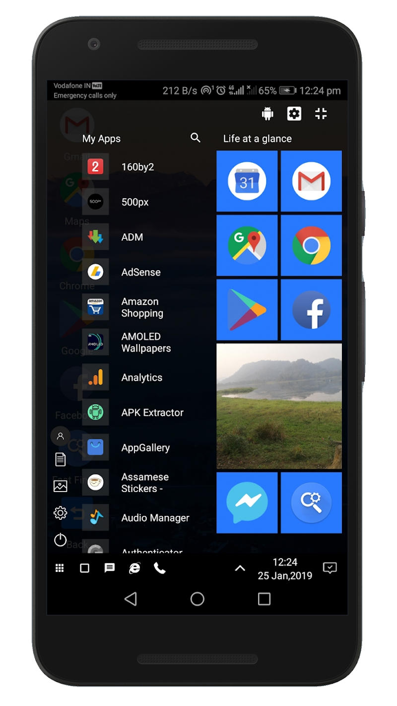 WX Launcher - Windows 10 styled 2019 Launcher