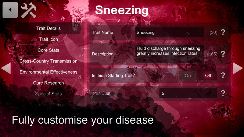 Plague Inc: Scenario Creator