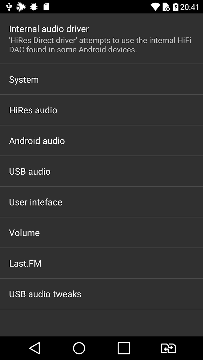 USB Audio Player PRO