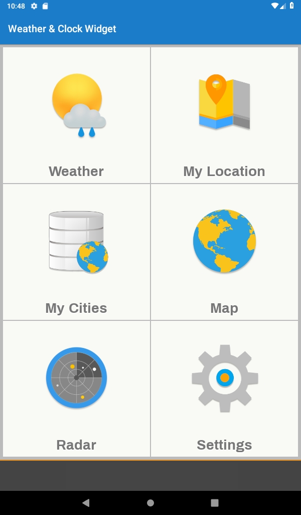 Weather & Clock Widget for Android Ad Free