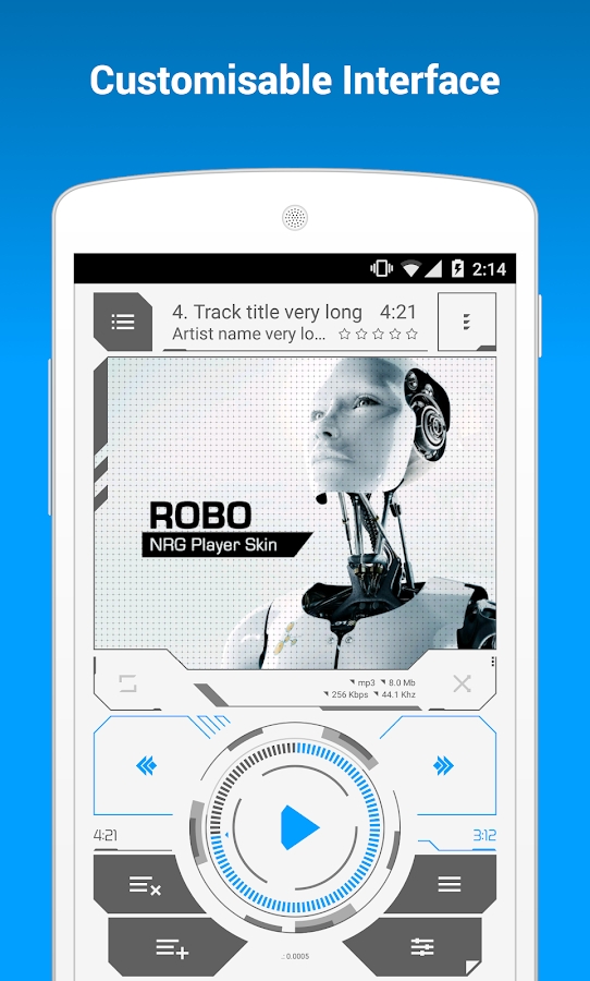 NRG Player Robo Skin