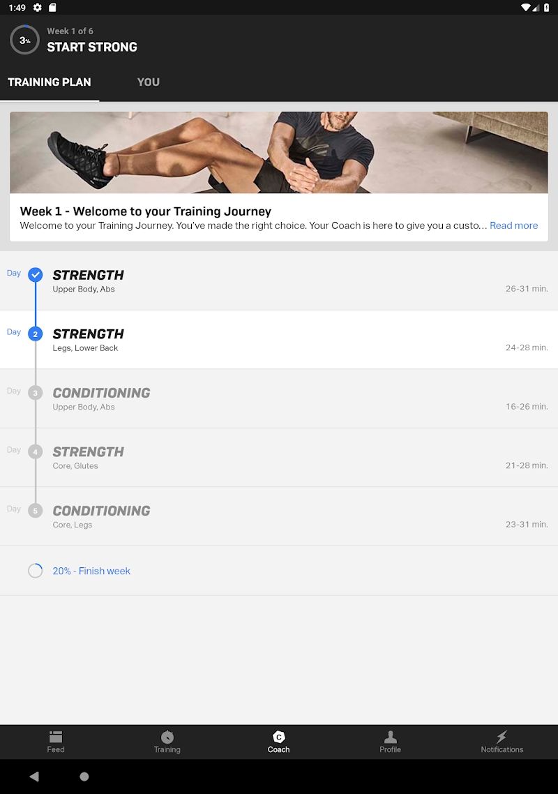 Freeletics - Workout & Fitness. Body Weight App