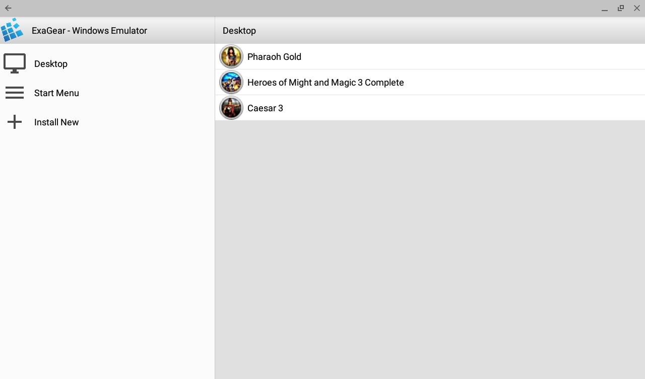 ExaGear - Windows Emulator