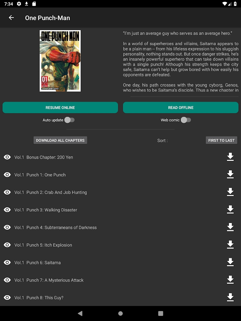 Mandrasoft Manga//Light-novel Reader