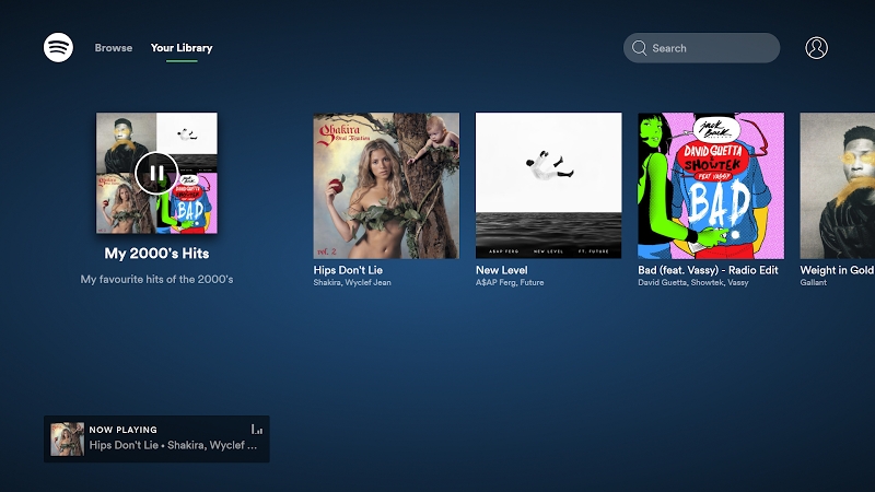 Spotify Music - for Android TV