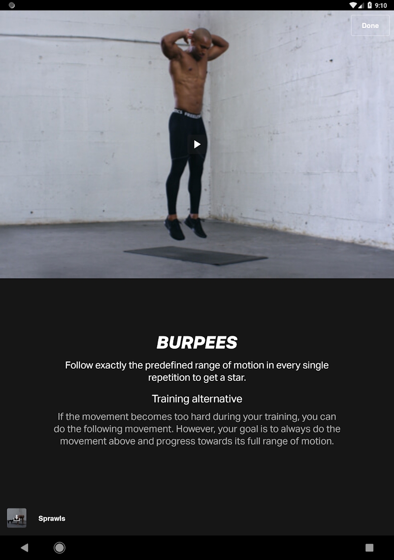 Freeletics - Workout & Fitness. Body Weight App