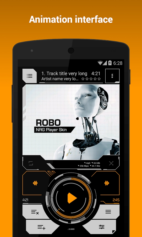 NRG Player Robo Skin