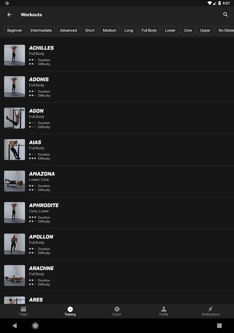 Freeletics - Workout & Fitness. Body Weight App