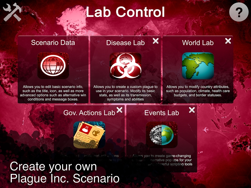 Plague Inc: Scenario Creator