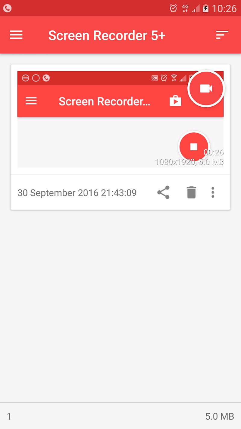 Screen Recorder - Record your screen